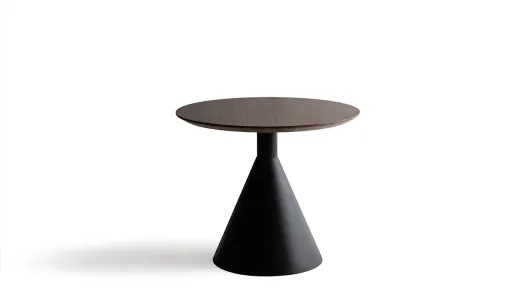 Product img 2, Sasa Yuvarlak Ceviz-Siyah Masa